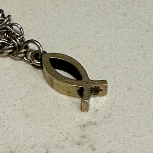 James Avery Silver Ichthys Charm